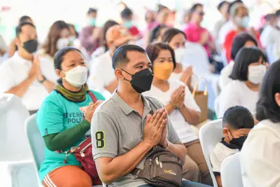 ประมวลภาพพิธีฉลองตราตั้ง–พัดยศ เจ้าคณะอำเภออัมพวา วัดจุฬามณี ปี ๒๕๖๖