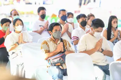 ประมวลภาพพิธีฉลองตราตั้ง–พัดยศ เจ้าคณะอำเภออัมพวา วัดจุฬามณี ปี ๒๕๖๖