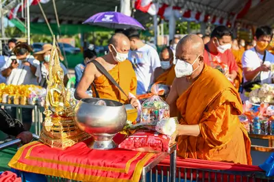 ประมวลภาพพิธีฉลองตราตั้ง–พัดยศ เจ้าคณะอำเภออัมพวา วัดจุฬามณี ปี ๒๕๖๖