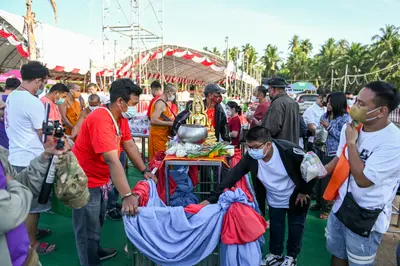 ประมวลภาพพิธีฉลองตราตั้ง–พัดยศ เจ้าคณะอำเภออัมพวา วัดจุฬามณี ปี ๒๕๖๖