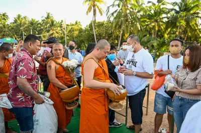ประมวลภาพพิธีฉลองตราตั้ง–พัดยศ เจ้าคณะอำเภออัมพวา วัดจุฬามณี ปี ๒๕๖๖