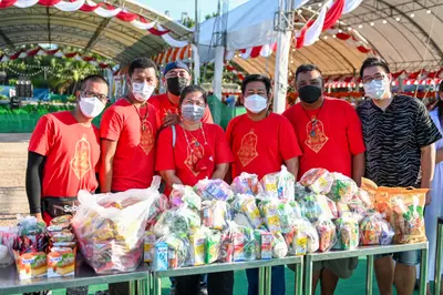 ประมวลภาพพิธีฉลองตราตั้ง–พัดยศ เจ้าคณะอำเภออัมพวา วัดจุฬามณี ปี ๒๕๖๖