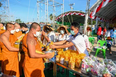 ประมวลภาพพิธีฉลองตราตั้ง–พัดยศ เจ้าคณะอำเภออัมพวา วัดจุฬามณี ปี ๒๕๖๖