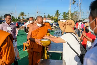 ประมวลภาพพิธีฉลองตราตั้ง–พัดยศ เจ้าคณะอำเภออัมพวา วัดจุฬามณี ปี ๒๕๖๖