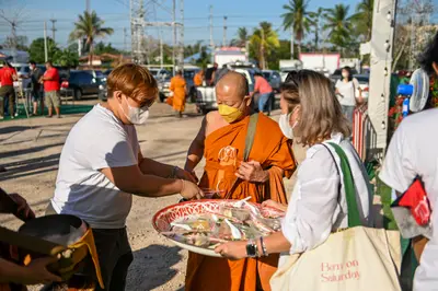 ประมวลภาพพิธีฉลองตราตั้ง–พัดยศ เจ้าคณะอำเภออัมพวา วัดจุฬามณี ปี ๒๕๖๖