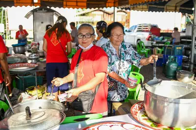 ประมวลภาพพิธีฉลองตราตั้ง–พัดยศ เจ้าคณะอำเภออัมพวา วัดจุฬามณี ปี ๒๕๖๖
