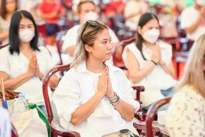 ประมวลภาพพิธีฉลองตราตั้ง–พัดยศ เจ้าคณะอำเภออัมพวา วัดจุฬามณี ปี ๒๕๖๖