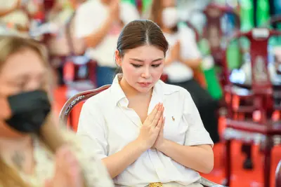 ประมวลภาพพิธีฉลองตราตั้ง–พัดยศ เจ้าคณะอำเภออัมพวา วัดจุฬามณี ปี ๒๕๖๖