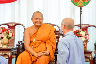 ประมวลภาพพิธีฉลองตราตั้ง–พัดยศ เจ้าคณะอำเภออัมพวา วัดจุฬามณี ปี ๒๕๖๖