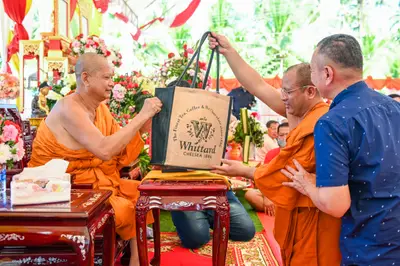ประมวลภาพพิธีฉลองตราตั้ง–พัดยศ เจ้าคณะอำเภออัมพวา วัดจุฬามณี ปี ๒๕๖๖