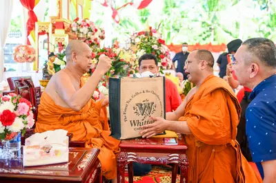 ประมวลภาพพิธีฉลองตราตั้ง–พัดยศ เจ้าคณะอำเภออัมพวา วัดจุฬามณี ปี ๒๕๖๖