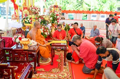 ประมวลภาพพิธีฉลองตราตั้ง–พัดยศ เจ้าคณะอำเภออัมพวา วัดจุฬามณี ปี ๒๕๖๖