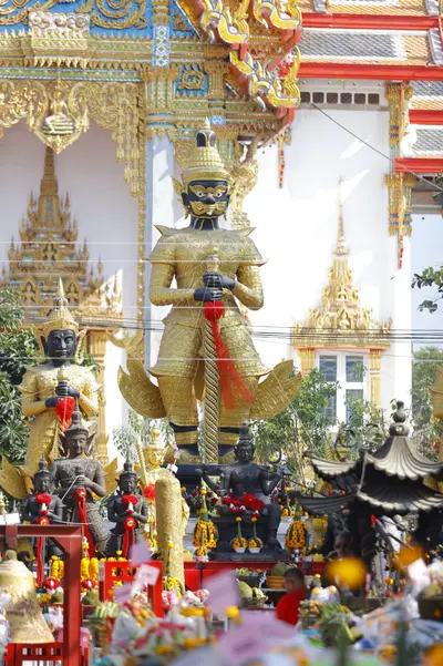 ประมวลภาพพิธีบวงสรวงใหญ่ท้าวเวสสุวรรณโณ ครั้งที่ ๔ วัดจุฬามณี ปี ๒๕๖๖