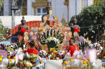 ประมวลภาพพิธีบวงสรวงใหญ่ท้าวเวสสุวรรณโณ ครั้งที่ ๔ วัดจุฬามณี ปี ๒๕๖๖