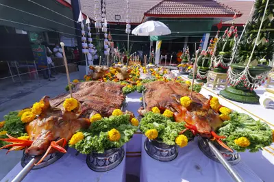ประมวลภาพพิธีบวงสรวงใหญ่ท้าวเวสสุวรรณโณ ครั้งที่ ๔ วัดจุฬามณี ปี ๒๕๖๖
