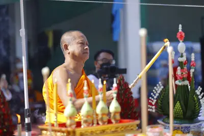 ประมวลภาพพิธีบวงสรวงใหญ่ท้าวเวสสุวรรณโณ ครั้งที่ ๔ วัดจุฬามณี ปี ๒๕๖๖