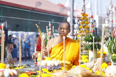 ประมวลภาพพิธีบวงสรวงใหญ่ท้าวเวสสุวรรณโณ ครั้งที่ ๔ วัดจุฬามณี ปี ๒๕๖๖