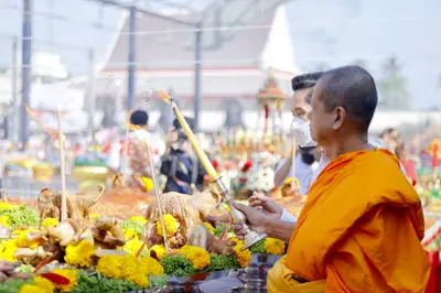 ประมวลภาพพิธีบวงสรวงใหญ่ท้าวเวสสุวรรณโณ ครั้งที่ ๔ วัดจุฬามณี ปี ๒๕๖๖