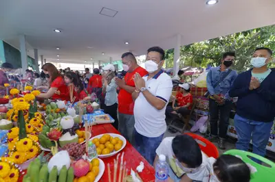 ประมวลภาพพิธีบวงสรวงใหญ่ท้าวเวสสุวรรณโณ ครั้งที่ ๔ วัดจุฬามณี ปี ๒๕๖๖