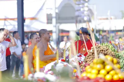 ประมวลภาพพิธีบวงสรวงใหญ่ท้าวเวสสุวรรณโณ ครั้งที่ ๔ วัดจุฬามณี ปี ๒๕๖๖
