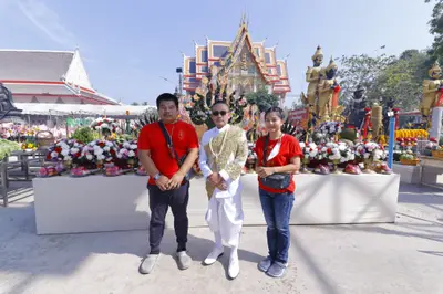 ประมวลภาพพิธีบวงสรวงใหญ่ท้าวเวสสุวรรณโณ ครั้งที่ ๔ วัดจุฬามณี ปี ๒๕๖๖