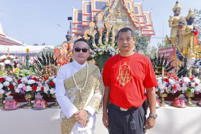 ประมวลภาพพิธีบวงสรวงใหญ่ท้าวเวสสุวรรณโณ ครั้งที่ ๔ วัดจุฬามณี ปี ๒๕๖๖