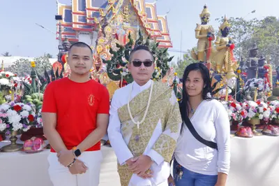 ประมวลภาพพิธีบวงสรวงใหญ่ท้าวเวสสุวรรณโณ ครั้งที่ ๔ วัดจุฬามณี ปี ๒๕๖๖