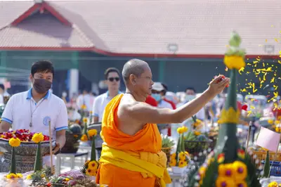 ประมวลภาพพิธีบวงสรวงใหญ่ท้าวเวสสุวรรณโณ ครั้งที่ ๔ วัดจุฬามณี ปี ๒๕๖๖