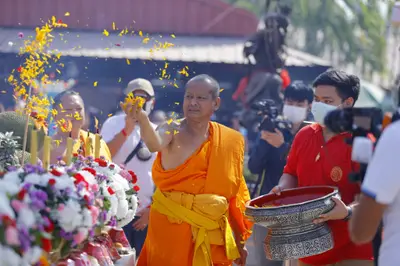 ประมวลภาพพิธีบวงสรวงใหญ่ท้าวเวสสุวรรณโณ ครั้งที่ ๔ วัดจุฬามณี ปี ๒๕๖๖