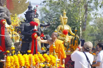 ประมวลภาพพิธีบวงสรวงใหญ่ท้าวเวสสุวรรณโณ ครั้งที่ ๔ วัดจุฬามณี ปี ๒๕๖๖