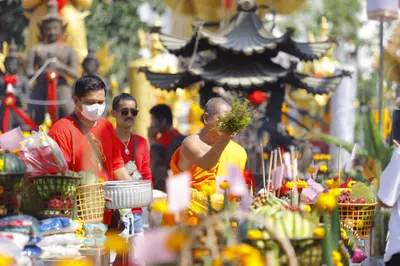 ประมวลภาพพิธีบวงสรวงใหญ่ท้าวเวสสุวรรณโณ ครั้งที่ ๔ วัดจุฬามณี ปี ๒๕๖๖