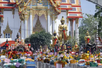 ประมวลภาพพิธีบวงสรวงใหญ่ท้าวเวสสุวรรณโณ ครั้งที่ ๔ วัดจุฬามณี ปี ๒๕๖๖