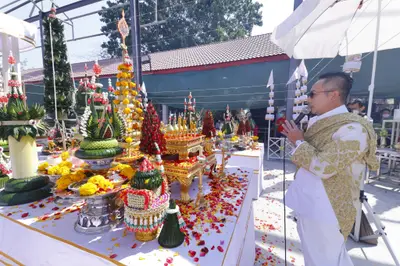 ประมวลภาพพิธีบวงสรวงใหญ่ท้าวเวสสุวรรณโณ ครั้งที่ ๔ วัดจุฬามณี ปี ๒๕๖๖