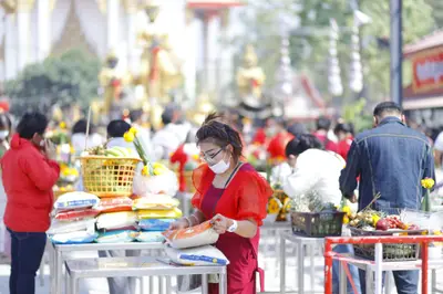 ประมวลภาพพิธีบวงสรวงใหญ่ท้าวเวสสุวรรณโณ ครั้งที่ ๔ วัดจุฬามณี ปี ๒๕๖๖