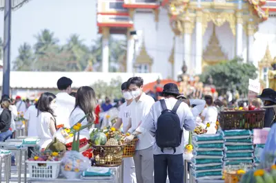 ประมวลภาพพิธีบวงสรวงใหญ่ท้าวเวสสุวรรณโณ ครั้งที่ ๔ วัดจุฬามณี ปี ๒๕๖๖