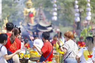ประมวลภาพพิธีบวงสรวงใหญ่ท้าวเวสสุวรรณโณ ครั้งที่ ๔ วัดจุฬามณี ปี ๒๕๖๖
