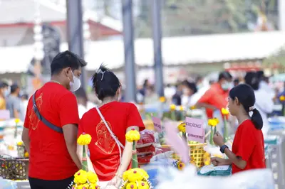 ประมวลภาพพิธีบวงสรวงใหญ่ท้าวเวสสุวรรณโณ ครั้งที่ ๔ วัดจุฬามณี ปี ๒๕๖๖