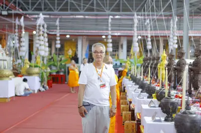 ประมวลภาพพิธีพุทธาภิเษกวัตถุมงคล รุ่นปู่ให้รวย วัดจุฬามณี ปี ๒๕๖๖