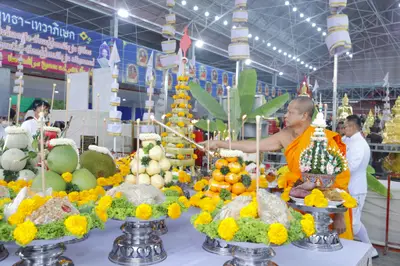 ประมวลภาพพิธีพุทธาภิเษกวัตถุมงคล รุ่นปู่ให้รวย วัดจุฬามณี ปี ๒๕๖๖