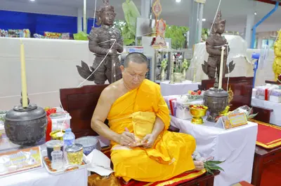 ประมวลภาพพิธีพุทธาภิเษกวัตถุมงคล รุ่นปู่ให้รวย วัดจุฬามณี ปี ๒๕๖๖