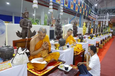 ประมวลภาพพิธีพุทธาภิเษกวัตถุมงคล รุ่นปู่ให้รวย วัดจุฬามณี ปี ๒๕๖๖