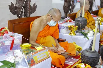ประมวลภาพพิธีพุทธาภิเษกวัตถุมงคล รุ่นปู่ให้รวย วัดจุฬามณี ปี ๒๕๖๖