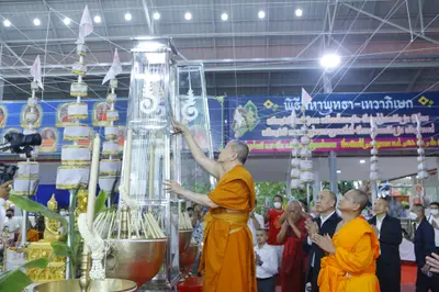 ประมวลภาพพิธีพุทธาภิเษกวัตถุมงคล รุ่นปู่ให้รวย วัดจุฬามณี ปี ๒๕๖๖