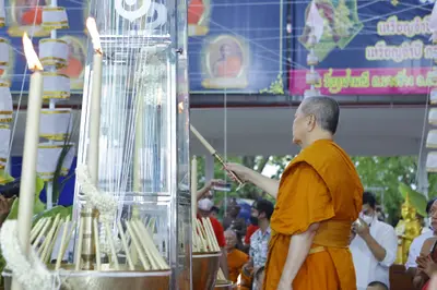 ประมวลภาพพิธีพุทธาภิเษกวัตถุมงคล รุ่นปู่ให้รวย วัดจุฬามณี ปี ๒๕๖๖