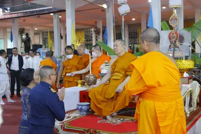 ประมวลภาพพิธีพุทธาภิเษกวัตถุมงคล รุ่นปู่ให้รวย วัดจุฬามณี ปี ๒๕๖๖