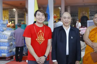 ประมวลภาพพิธีพุทธาภิเษกวัตถุมงคล รุ่นปู่ให้รวย วัดจุฬามณี ปี ๒๕๖๖