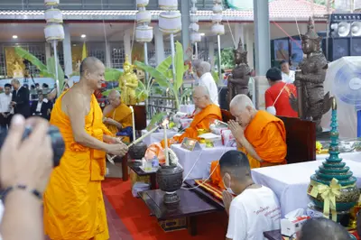 ประมวลภาพพิธีพุทธาภิเษกวัตถุมงคล รุ่นปู่ให้รวย วัดจุฬามณี ปี ๒๕๖๖