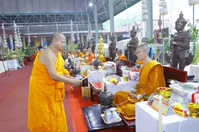 ประมวลภาพพิธีพุทธาภิเษกวัตถุมงคล รุ่นปู่ให้รวย วัดจุฬามณี ปี ๒๕๖๖