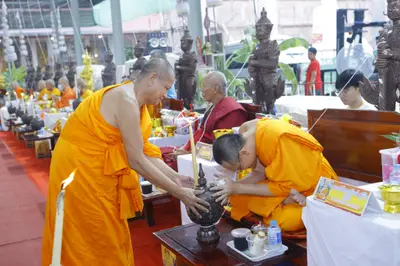 ประมวลภาพพิธีพุทธาภิเษกวัตถุมงคล รุ่นปู่ให้รวย วัดจุฬามณี ปี ๒๕๖๖