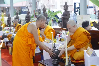 ประมวลภาพพิธีพุทธาภิเษกวัตถุมงคล รุ่นปู่ให้รวย วัดจุฬามณี ปี ๒๕๖๖